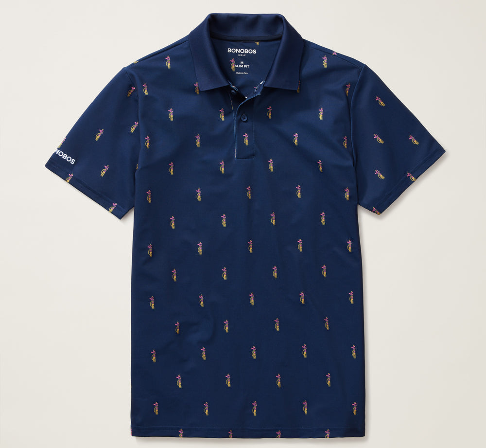 The Performance Golf Polo - Navy Golf Bags